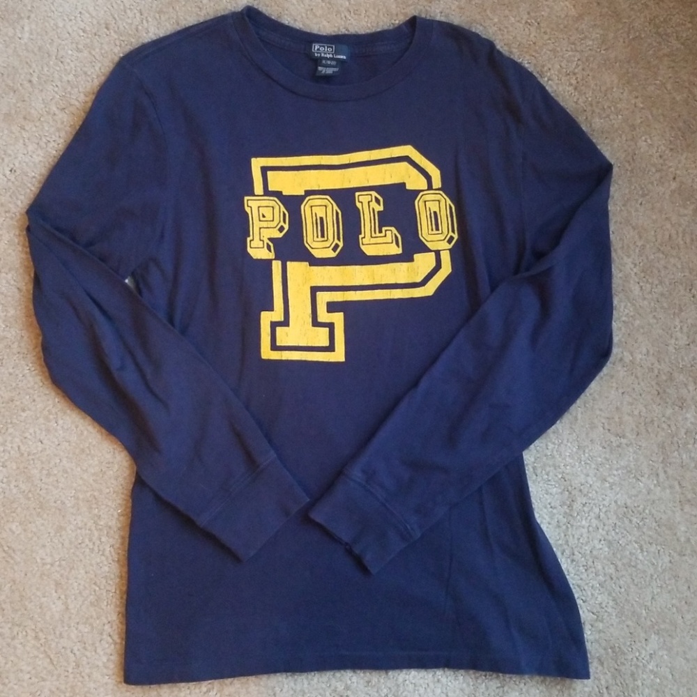 Ralph Lauren blue label long sleeve shirt xl